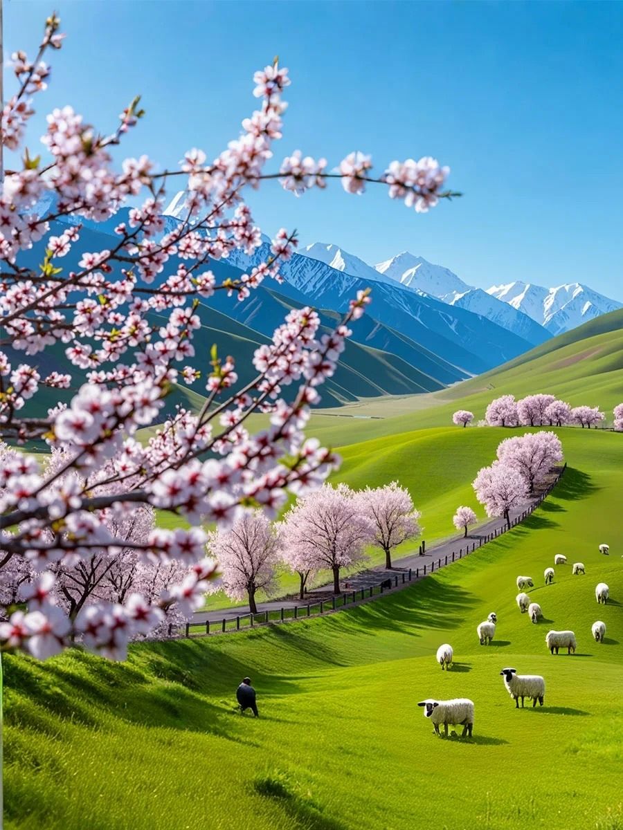 Xinjiang's Ultimate Road Trip: 8-Day Private Tour to Alpine Lakes & Desert Highways